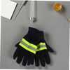 BUGUUYO 1 Pair Firefighter Gloves Fire Resistant for Industrial Use