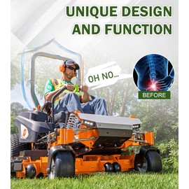 ELITEWILL Universal Seat Suspension Kit W/O Seat Slider Track Fit for Zero Turn Lawn Mower Tractor Forklift Compatible with Most Aftermarket Seats