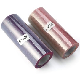 HOWAF 6 inches x 10 yards / 30 ft rainbow glitter tulle rolls fabric tutu ballet skirt table runner table runner tulle net for wedding party banquet decoration craft wedding table decoration gift bow