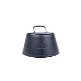 TRUMPET PLUNGER MUTE with Handle - Lightweight Practice Mute with Magnetic Attachment made of Faux Leather. Practice tool. Trumpet Accessory (Blue, Plunger Mute)