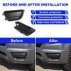 GearUp Pair Fog Light Cover Bezel for Chevy Colorado 2015-2021