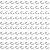 100Pcs Stainless Steel E-Clip Circlip,Stainless Steel Circlips Assorted,E-Clip Internal External