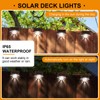 Geelin 32 Pcs Solar Deck Lights Outdoor, Waterproof LED Solar