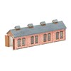 ARNOLD HC6003 Small Engine Shed (for One Locomotive) Resin Building