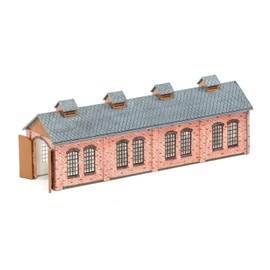 ARNOLD HC6003 Small Engine Shed (for One Locomotive) Resin Building