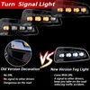 BINQIGOO Front Bumper Fog Lights Daytime Running Light Turn Signal