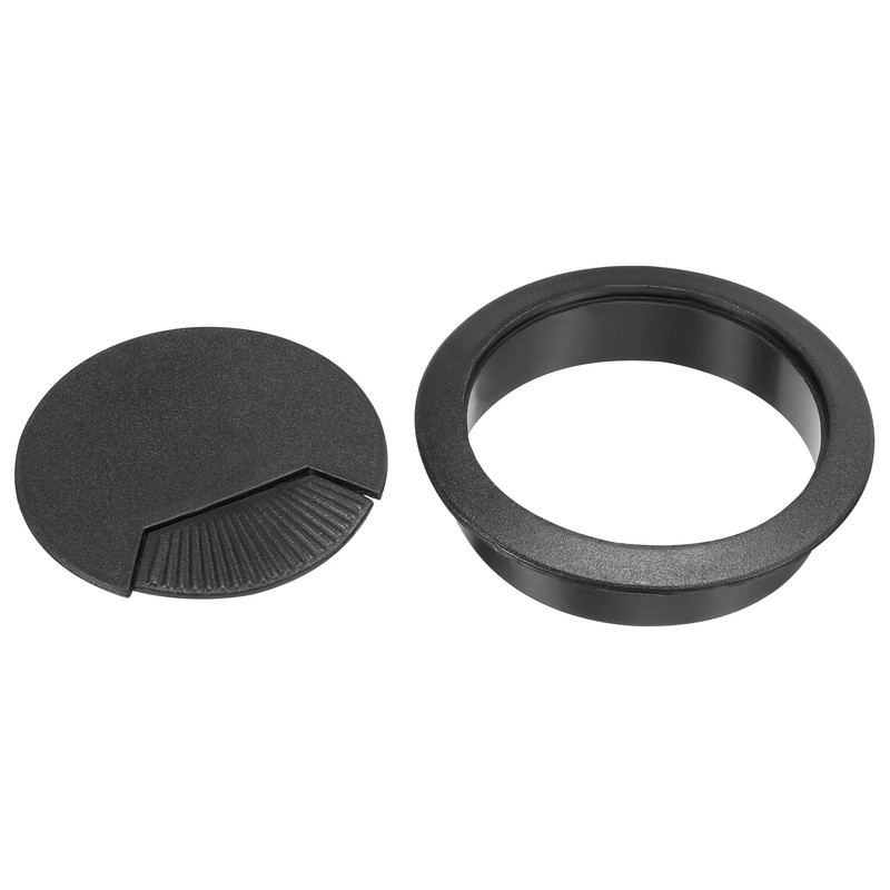 YOKIVE 20 Pcs Desk Cable Hole Cover, Cord Through Raceway