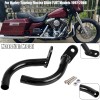 Unbranded Black Saddlebag Guard Eliminator Support Bracket For Harley Electra