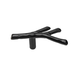 2 Pack Black Twig Knobs Branch Zinc Alloy Decorative Cabinet Wardrobe Furniture Door Drawer Knobs Pulls Handles Hardware
