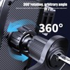 Car Phone Mount, 360° Rotatable Air Vent Holder, One-Hand Release,