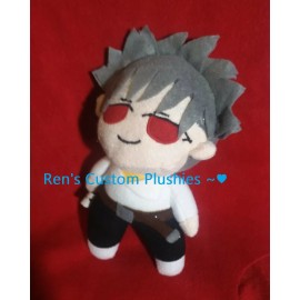 Handmade Anime Manga Videogame School Mecha Yaoi Boy Kawaii Chibi Plushie Plush!