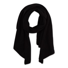 Hadley Wren Women's Soft Knit Scarf, Black, One Size