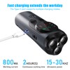 VIVK Dog Bark Deterrent Devices, 3X Sonic Emitters with 60FT