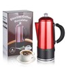 WerkWeit Electric Coffee Percolator 12 Cup Stainless Steel Percolator Coffee