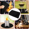 UNIFAMILY 2 PCS Carbon Felt Welding Fire Blanket for Welding
