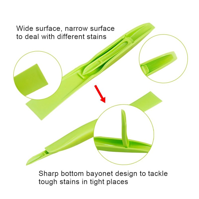 WYAN Pack of 3 gap cleaning brushes, 3 pieces plastic