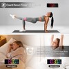 Mee 2ou 16.5" Large LED Wall Clock with Bluetooth Sync,
