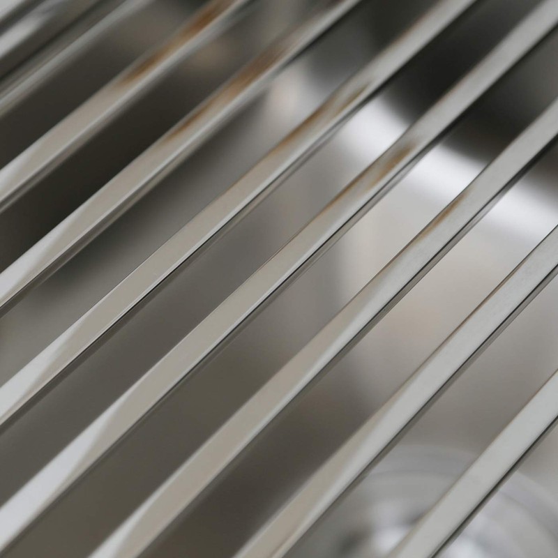Ahyuan Roll up Dish Drying Rack Square Tubes Stainless Still