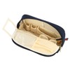 Make-up Pouch, Brand, Slope Shape Pouch, Embroidery Rouge 4OP-ER110H, Artisan