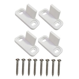 COHEALI 2Sets Sliding Barn Door Stoppers Floor Guides for Grooved Non Grooved Doors Noise Operation Heavy Duty Design Prevents Swinging Out Easy Installation