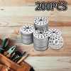 200 Pieces Foam Board Fasteners, Flat Joint Dowel Fasteners, Plate