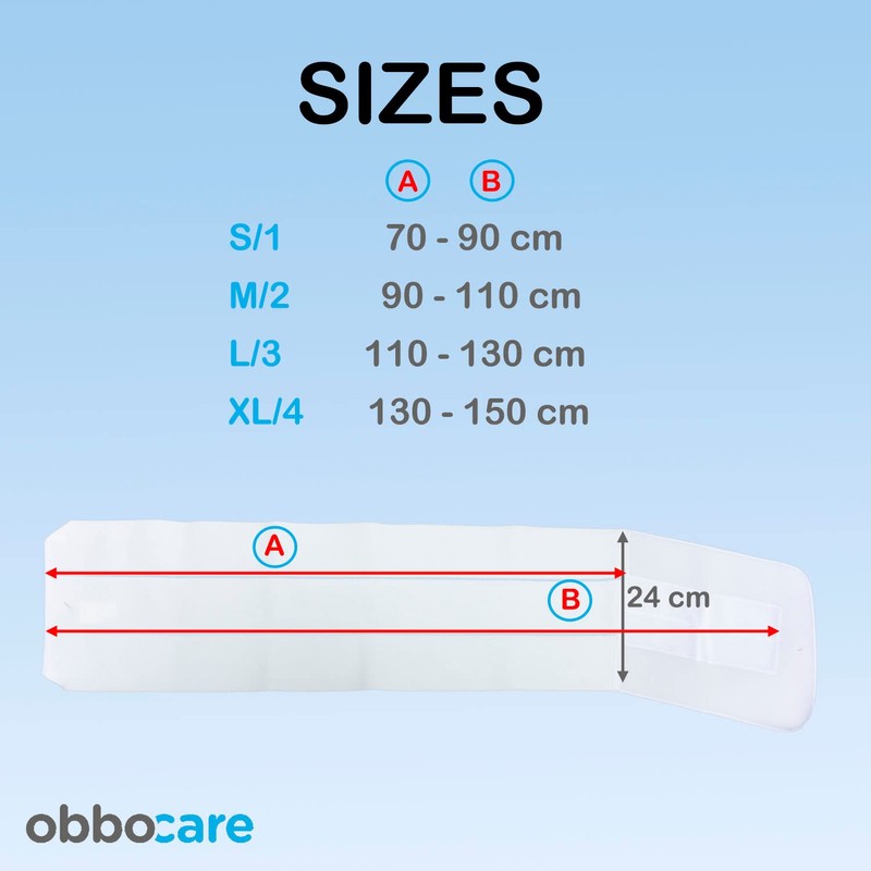Faja Vettel Banda 3Tiras T3 110-130 R124