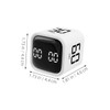 FUNOMOCYA Cube Timer Digital Portable Electronic Timer for Cooking Study