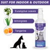 Cat Deterrent Spray, Natural Cat Repellent Spray, Non-Toxic Anti-Scratch Deterrent