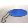 Unbranded LUGGAGE TAG KEY TAG WITH FREE PERSONALIZING OVAL 2.5"