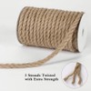 Tenn Well 8mm Jute Rope, 50 Feet Strong and Heavy