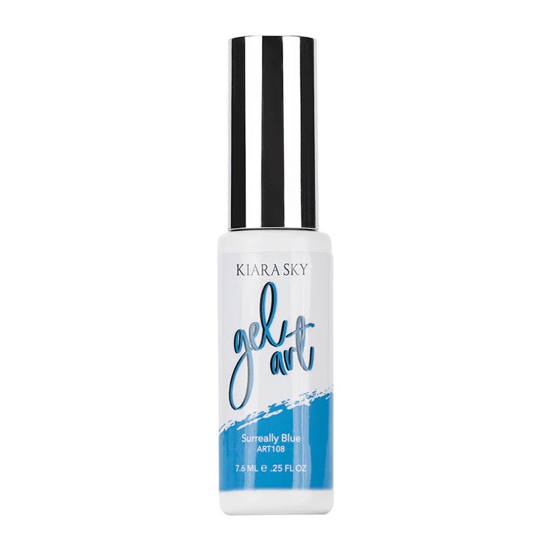 Kiara Sky Gel Art Surreally Blue