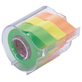 ヤマト 付箋 メモック ロールテープ カッター付き 15mm×10m RK-15CH-A