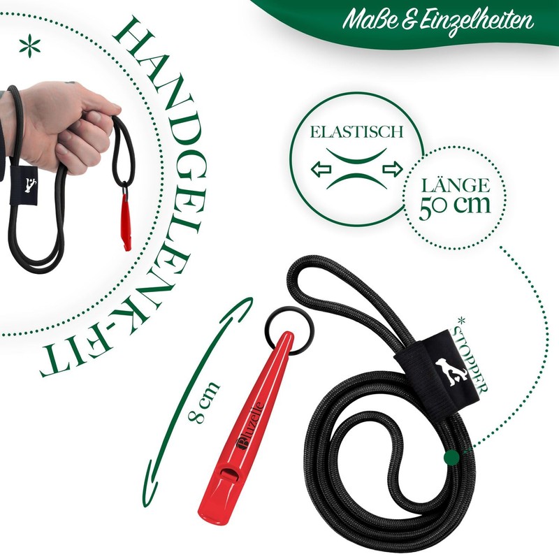 bluzelle Recall 5800 Professional Dog Whistle with Strap for Dog