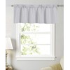 Annlaite Stripes Textured Drapes Stripe Pattern Valance Curtains Light Reducing