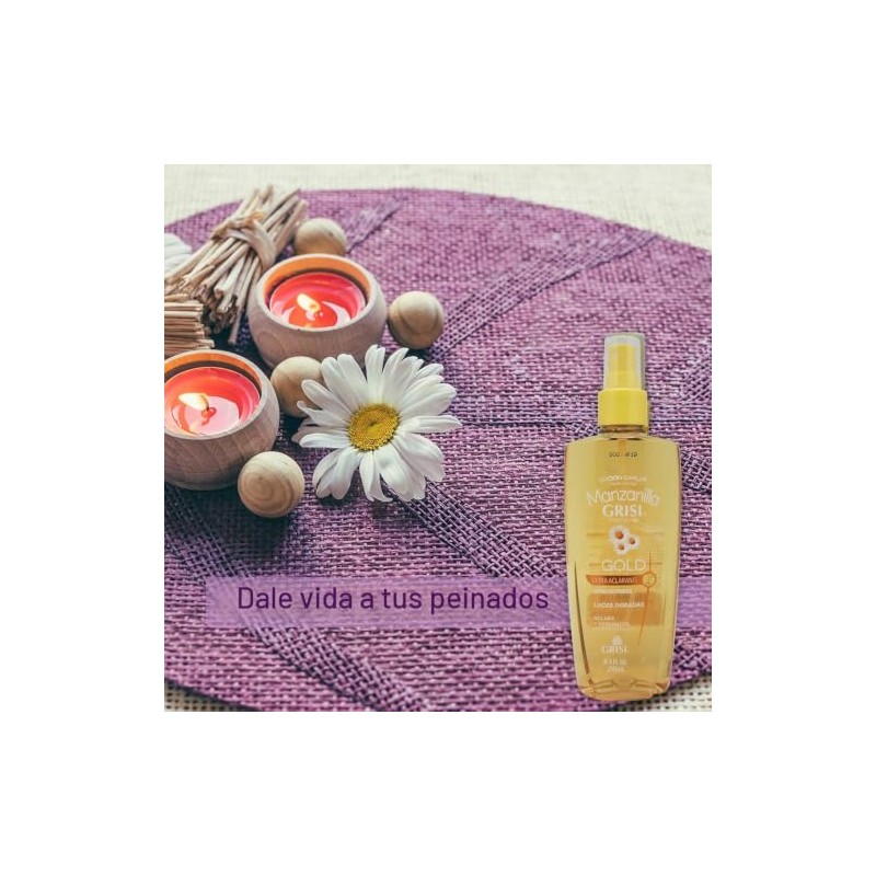 Grisi Chamomile Hair Lotion Manzanilla Lightens & Detangles 8.4 oz..