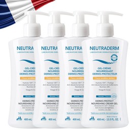 Nutraderm Dermo Protect Nourishing Cream Gel 400ml (4 units) (expiration date: September 1, 2026) / 뉴트라덤 더모 프로텍트 너리싱 크림젤 400ml 4개 (사용기한 26년 9월 1일)