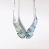 Mirlo Blanco - Collar alas de angeles hecho a mano,