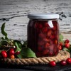 Kadax Set of 8 Preserving Jars, 540 ml, TO82 Heart,