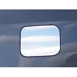 Chrome Gas Door Cover Accent Trim Overlay (NOT Replacement) Stainless Steel Polished Chrome 1PC Fits Toyota Camry 2012 2013 2014