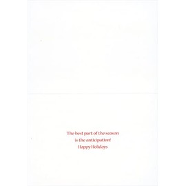 Northern Exposure Dog and Boy Looking Into Ice Fishing Hole Box of 12 Christmas Cards