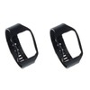 Gatuida 2pcs Simple Solid Replacement Wristband for Smartwatch Compatible Gear