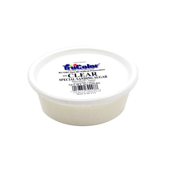 Trucolor Natural Color Special Sanding Sugar (Medium Crystals) - 8