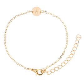 CHILDWEET Women's Letter Anklet Bracelet Ankle Chain for Girls Fashion Letter n Shape Foot Chain Beach Anklet Jewelry