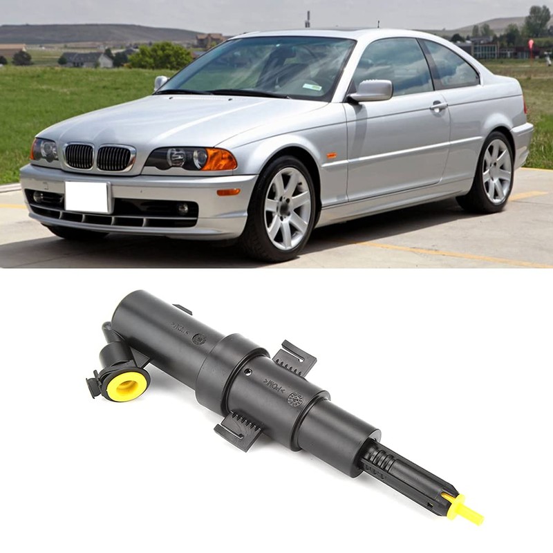 BOROCO Headlight Cleaning Telescopic Nozzle ABS 61678362823 Suitable for E46