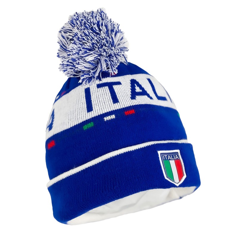 Italy Beanie, Italia Beanie, Italy Winter hat Blue
