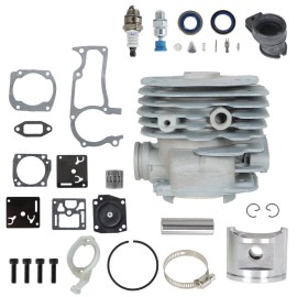 Unbranded New Big Bore Cylinder Piston Kit For Husqvarna 362 372XP 365 371 Chainsaw 52mm