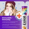EVÄM Multivitamin Effervescent Tablets, Orange Flavour, 2 x 20 Pieces,