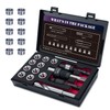 SENNMONN M14X1.5 Thread Repair Kit with Insert HSS Drill, Tap,