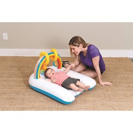 Bestway BW52241 Up In & Over Inflatable Baby Changing Mat, Multi-Colour, Age 1 Month - 2 Years