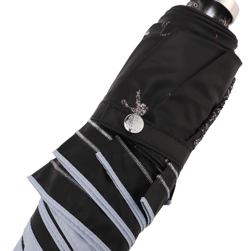 Aquascutum 1AQ27763 Women's Folding Umbrella, Parasol, Rain Umbrella, 19.7 inches